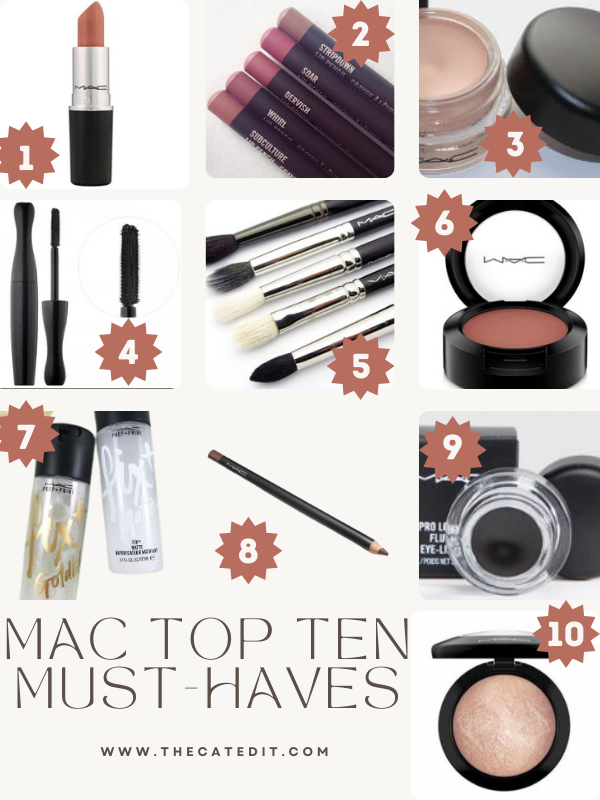 mac cosmetics top must have products list