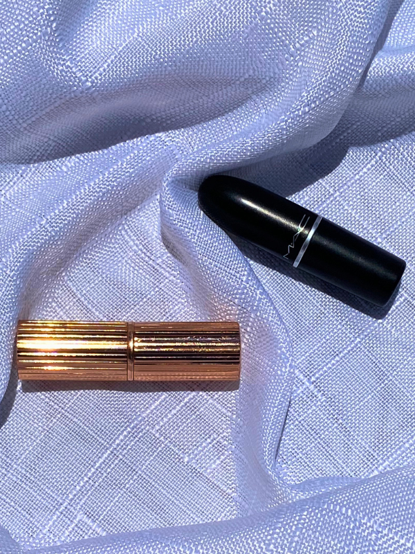 velvet teddy and pillow talk lipsticks